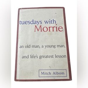 Tuesdays with Morrie By Mitch Albom (Hardback - Used - Fair Condition) 📖
